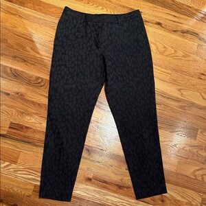 All Saints women’s  Cheetah Patterned Trousers